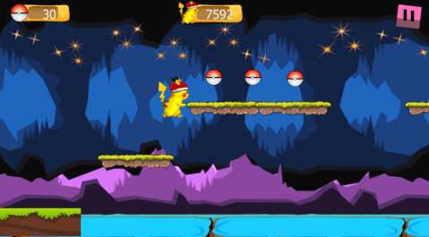 Super Pikachu jump adventure截图5