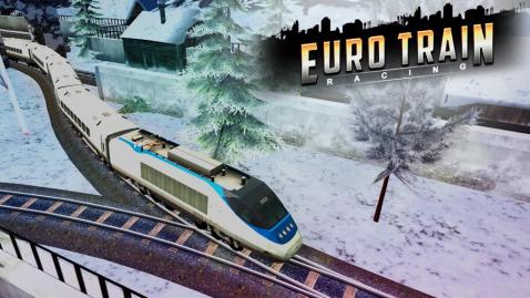 Euro Train Racing 3D截图5
