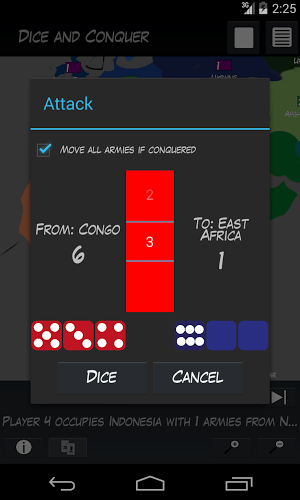 Dice and Conquer (Risk Wars)截图4