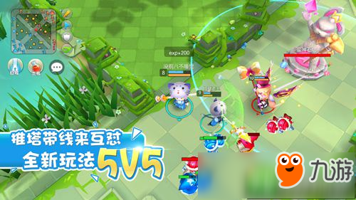 《怪兽大作战》5v5团战推塔新手路线详解