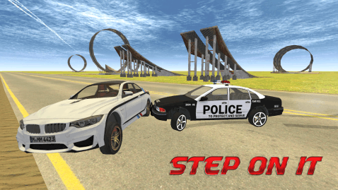 Drift M3 vs Police Car Chase截图5