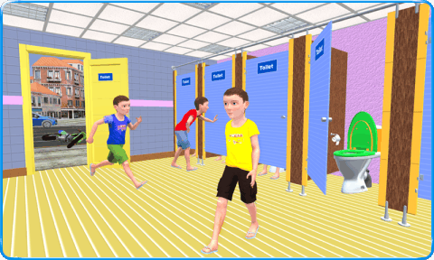 Kids Toilet Emergency Pro 3D截图4