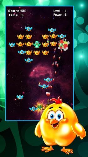 Chicken Shooter: Space Defense截圖