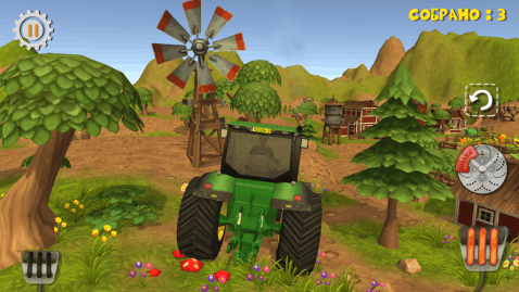 Трактор Симулятор - Ферма 3D截图5