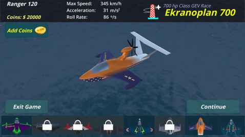 Ekranoplan 700 AirRace截圖3