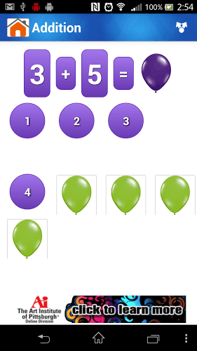 数学基础气球游戏截图5