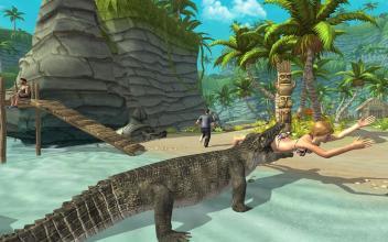 Crocodile Simulator Attack 3D截图5