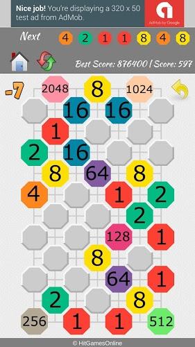 Cell Connect 2048截图5