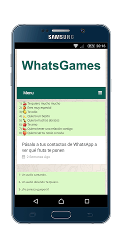 Games for whatsapp截圖1