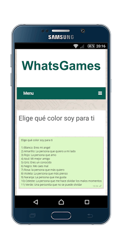 Games for whatsapp截圖