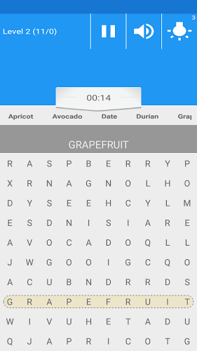 英文尋字游戲 - 水果篇截圖1