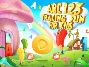 ABC 123 Tracing Fun For Kids截图