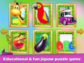 Baby Wooden Jigsaw Puzzle截图