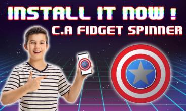 Fidget Spinner - Captain USA截图