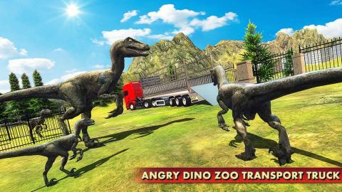 愤怒的恐龙动物园运输车截图5
