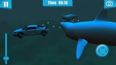 鲨鱼攻击浮动水下赛车截图2