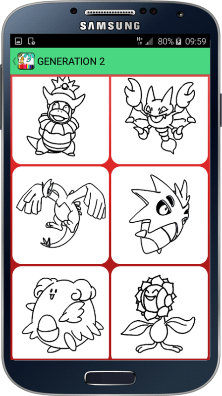 Coloring Book for PokeMonster截图5