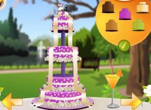 婚礼蛋糕装饰游戏截图