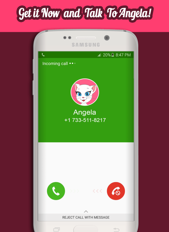 Call From Talking Angela截图