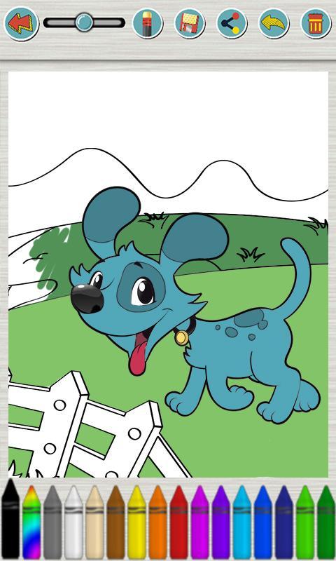 Paint Animals Coloring Book截图4