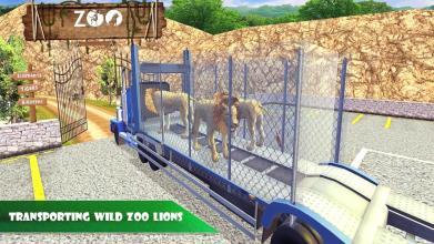 驱动动物园动物卡车sim 3D截图4