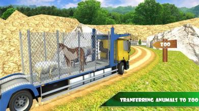 驱动动物园动物卡车sim 3D截图