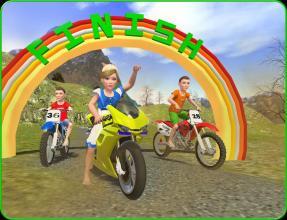 Kids Offroad Motorbike Racing Driver截图5