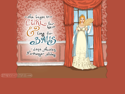 Jane Austen Dress Up截图5