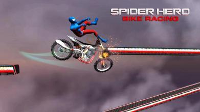 Spider Hero Bike Racing截图4