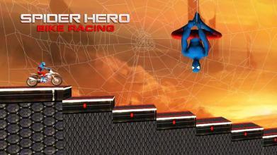 Spider Hero Bike Racing截图3