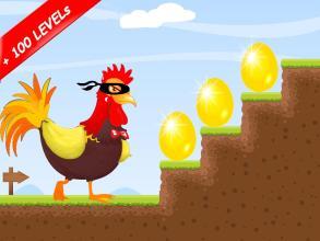 愤怒的鸡跑地铁 - 免费游戏截图3