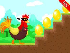 愤怒的鸡跑地铁 - 免费游戏截图1