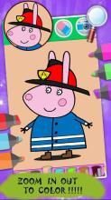 Coloring Book For Kids: Pepa Pig截图2
