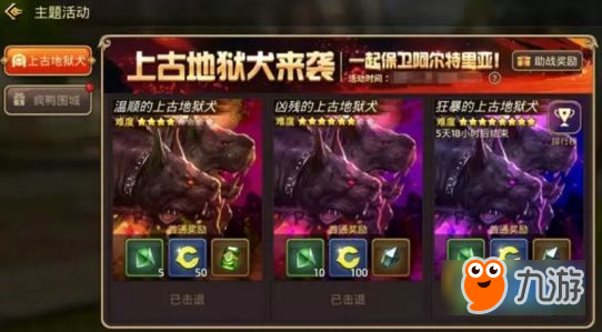 龙之谷手游上古地狱犬奖励有哪些 上古地狱犬玩法