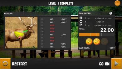 Deer Target Shooting EXPERT截图5