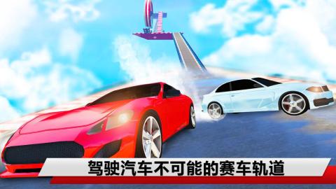 疯狂的天空车：鲁莽的赛车冒险截图2