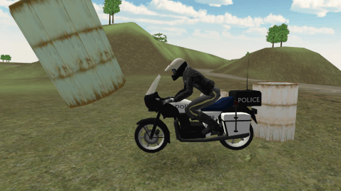 Police Motorbike Road Rider截图1