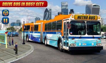 City Metro Bus Pk Driver Simulator 2017截图2