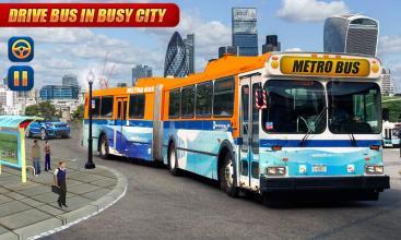 City Metro Bus Pk Driver Simulator 2017截圖2