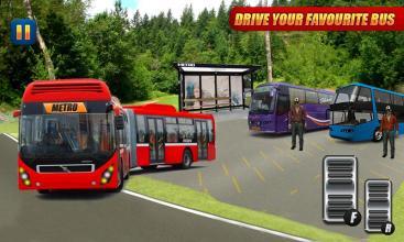 City Metro Bus Pk Driver Simulator 2017截图1