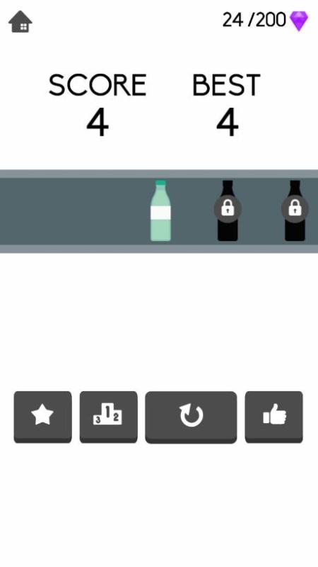 瓶翻转 - 挑战截图