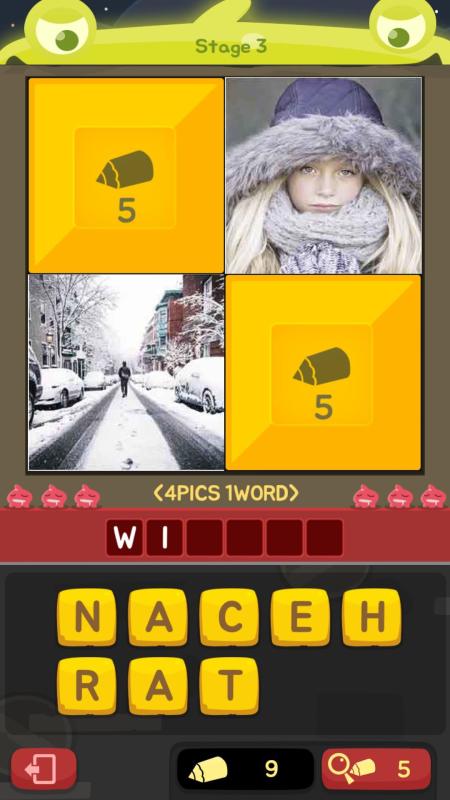 WordSpace: 4 Pics 1 Word截图1