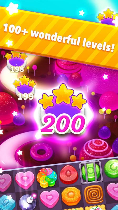 Gummy Blast: Tap-Match Puzzle截图5