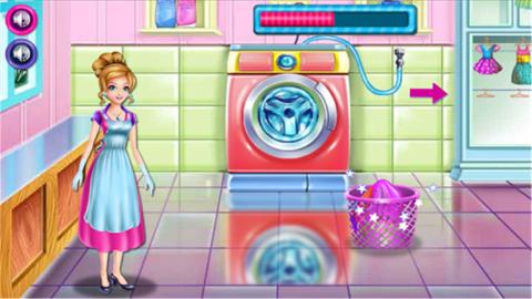 洗衣和烹饪游戏截图4