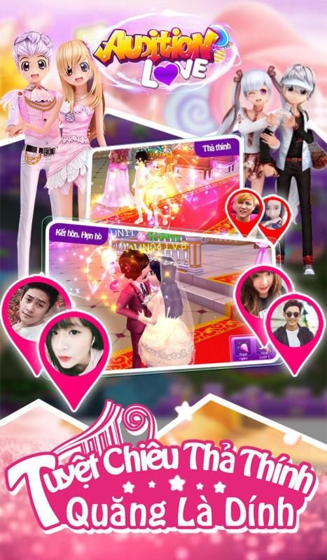 Auditon Love - Game Thả Thính截图4