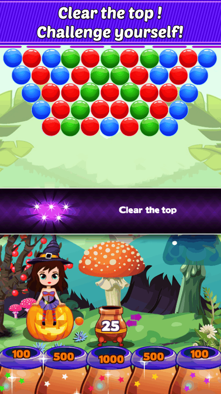 Witch Puzzle Bubble截图2