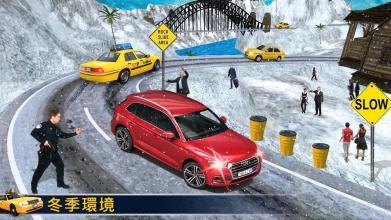 出租車(chē)賽車(chē)：雪山驅(qū)動(dòng)截圖3