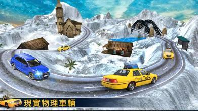 出租車(chē)賽車(chē)：雪山驅(qū)動(dòng)截圖2