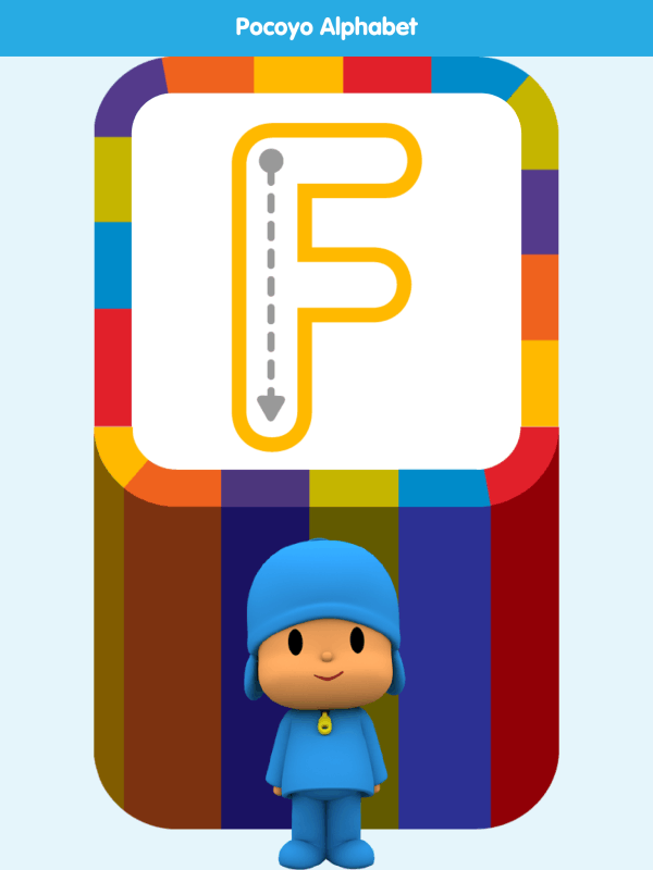 Pocoyo Alphabet Free截图1