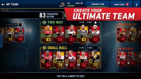 NBA LIVE Mobile: 劲爆美国职篮截图5
